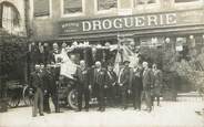 13 Bouch Du Rhone CARTE PHOTO FRANCE 13 "Marseille, guerre de 1870, 9eme section (sur le drapeau)" / DROGUERIE