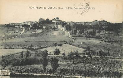 / CPA FRANCE 82 "Montpezat de Quercy, panorama"