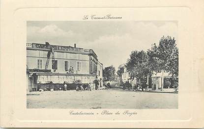 / CPA FRANCE 82 "Castelsarrazin, place du progrès"