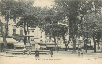 / CPA FRANCE 81 "Castres, place Nationale"
