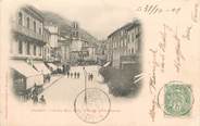 81 Tarn / CPA FRANCE 81 "Mazamet, cours René Reille et église Saint Sauveur"