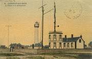 80 Somme / CPA FRANCE 80 "Cayeux sur Mer, le phare et le sémaphore"