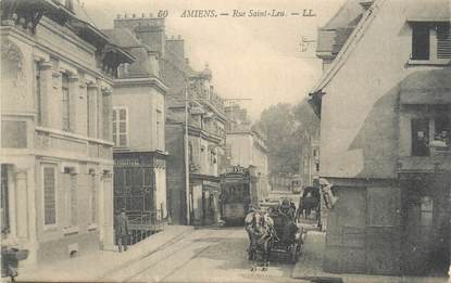 / CPA FRANCE 80 "Amiens, rue Saint Leu"