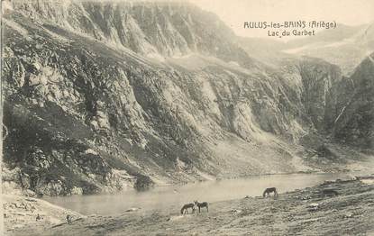 / CPA FRANCE 09 "Aulus les Bains, lac du Garbet"