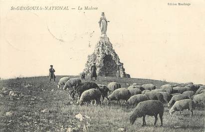 / CPA FRANCE 71 "Saint Gengoux le National, la madone" / MOUTON