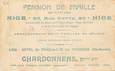 / CPA FRANCE 06 "Nice, Pension de famille, Chardonnens"