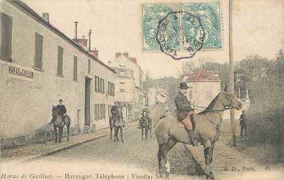 / CPA FRANCE 78 "Viroflay, haras de Gaillon" / CHEVAL