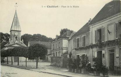 CPA FRANCE 77 "Chalifert, Place de la Mairie"