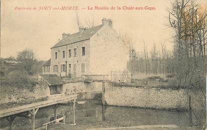 / CPA FRANCE 77 "Le moulin de la Chair aux gens, environs de Jouy sur Morain"