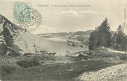 50 Manche / CPA FRANCE 50 "Carteret, la mer de sable et la route de Hattainville"