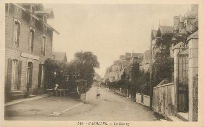 / CPA FRANCE 50 "Carolles, le bourg"