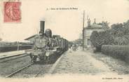28 Eure Et Loir CPA FRANCE 28 "saint Germain Saint Rémy, la gare" / TRAIN