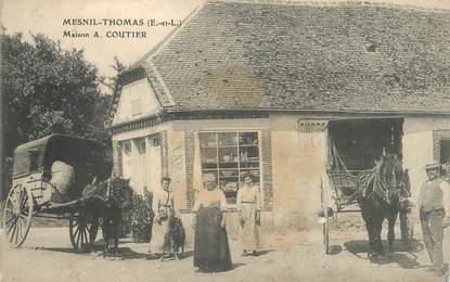 CPA FRANCE 28 "Mesnil Thomas, Maison A. COUTIER"