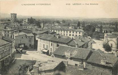 CPA FRANCE 63 "Lezoux, vue générale"