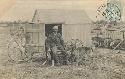 CPA FRANCE 28 "En Beauce, cabane de berger"