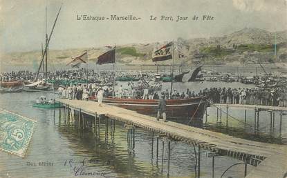 CPA FRANCE 13 "L'Estaque, le port" /   BANLIEUE DE MARSEILLE