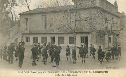 CPA FRANCE 13 "Saint Loup, pensionnat Saint Augustin" /   BANLIEUE DE MARSEILLE 