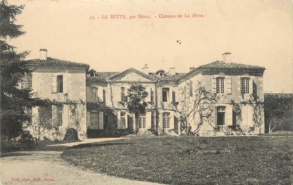/ CPA FRANCE 47 "La Hitte, château de la Hitte"