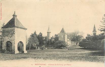 / CPA FRANCE 47 "Montagnac, château de Saint Loup"