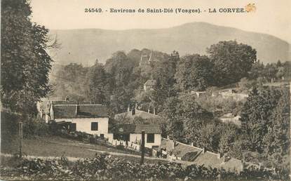 / CPA FRANCE 88 "Environs de Saint Dié, la corvée"