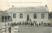 72 Sarthe / CPA FRANCE 72 "Saint Vincent du Lorouër, vue générale de la nouvelle école de garçons"