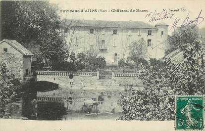 CPA FRANCE 83 "Environs d'Aups, Chateau de Bresc"