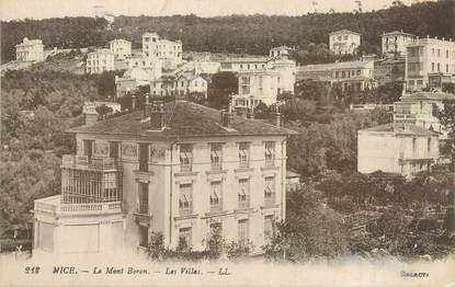 / CPA FRANCE 06 "Nice, le Mont Boron, les villas"