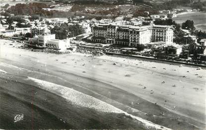 / CPSM FRANCE 64 "Hendaye, la plage, le casino"