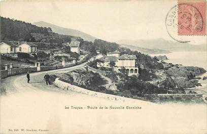 CPA FRANCE 83 "le Trayas, Route de la Nouvelle corniche"