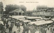 76 Seine Maritime CPA FRANCE 76 "Pavilly, Marché, Place de la Halle"