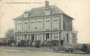 76 Seine Maritime CPA FRANCE 76 "Gare de Montérolier Buchy, Hotel BIGOT, Hotel du Nord"