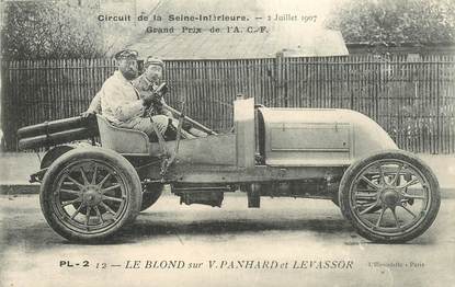 CPA FRANCE 76 "Circuit automobile de la Seine Inférieure, 1907"