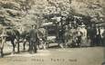 CARTE PHOTO FRANCE 76 "Excursion Le Havre Paris 1906" / BUS