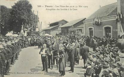 CPA FRANCE 28 "Toury, les Fêtes de mai 1909"