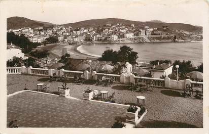 / CPA FRANCE 66 "Banyuls sur Mer, vue prise de la terrasse de Miramar "