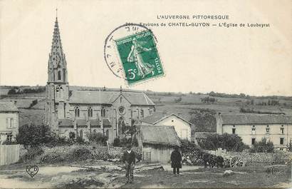 CPA FRANCE 63 "Env de Chatel Guyon, Eglise de Loubeyrat"