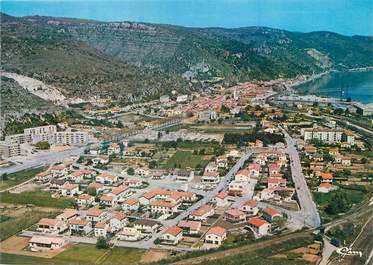 / CPSM FRANCE 07 "Le Pouzin, vue générale aérienne"