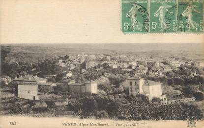 / CPA FRANCE 06 "Vence, vue  générale"