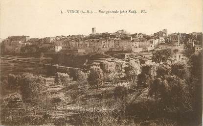 / CPA FRANCE 06 "Vence, vue générale côté sud"