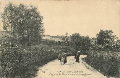 / CPA FRANCE 06 "Vence, vue prise du vieux chemin de Saint Jeannet"