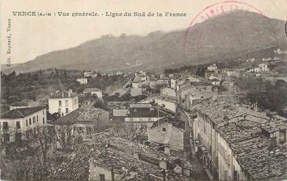 / CPA FRANCE 06 "Vence, vue générale, ligne du sud de la France"