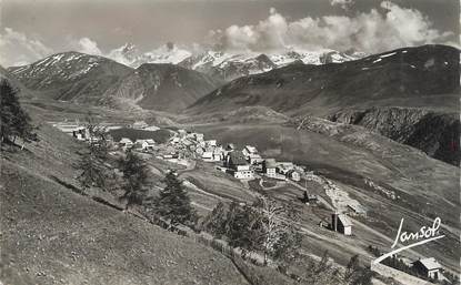 / CPSM FRANCE 38 "l'Alpe d'Huez, vue générale et la Meije"