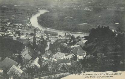 / CPA FRANCE 38 "Panorama de la Combe et Lancey"