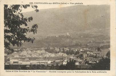 / CPA FRANCE 38 "Pontcharra sur Bréda, vue générale"