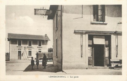 / CPA FRANCE 38 "Longechenal, la gare"