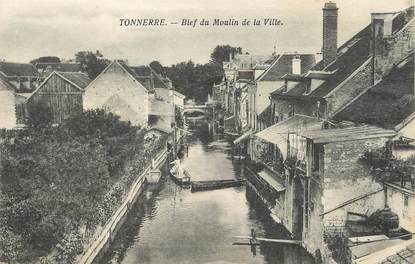 / CPA FRANCE 89 "Tonnerre, bief du moulin de la ville"