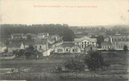 / CPA FRANCE 89 "Migennes Laroche, vue sur le quartier du canal"