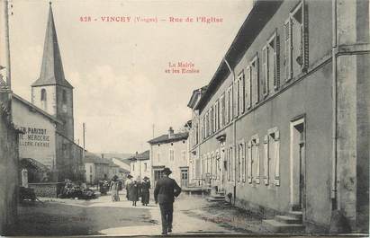 / CPA FRANCE 88 "Vincey, rue de l'église"