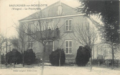 / CPA FRANCE 88 "Saulxures sur Moselottes, le presbytère"