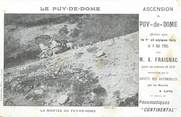 63 Puy De DÔme / CPA FRANCE 63 "la montée du Puy de Dome" / AUTOMOBILE